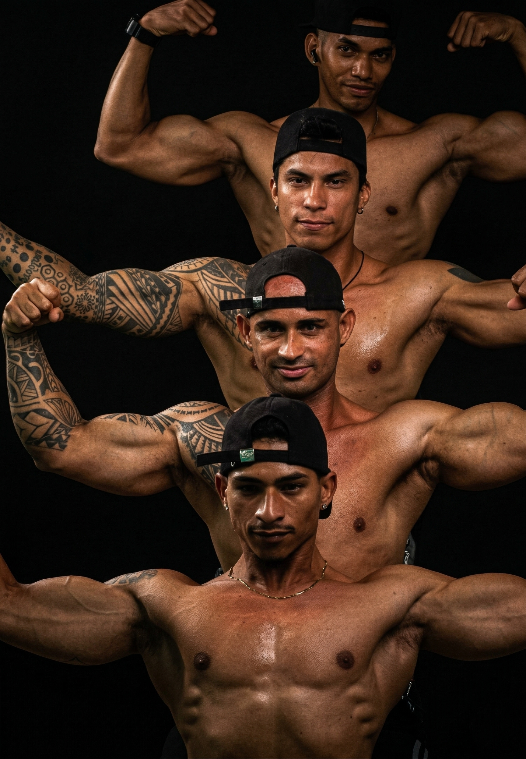 Elieser, Julio, Manuel, Danel